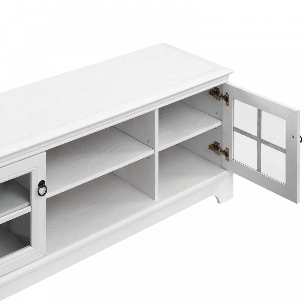 Pacific 47" TV Stand, White