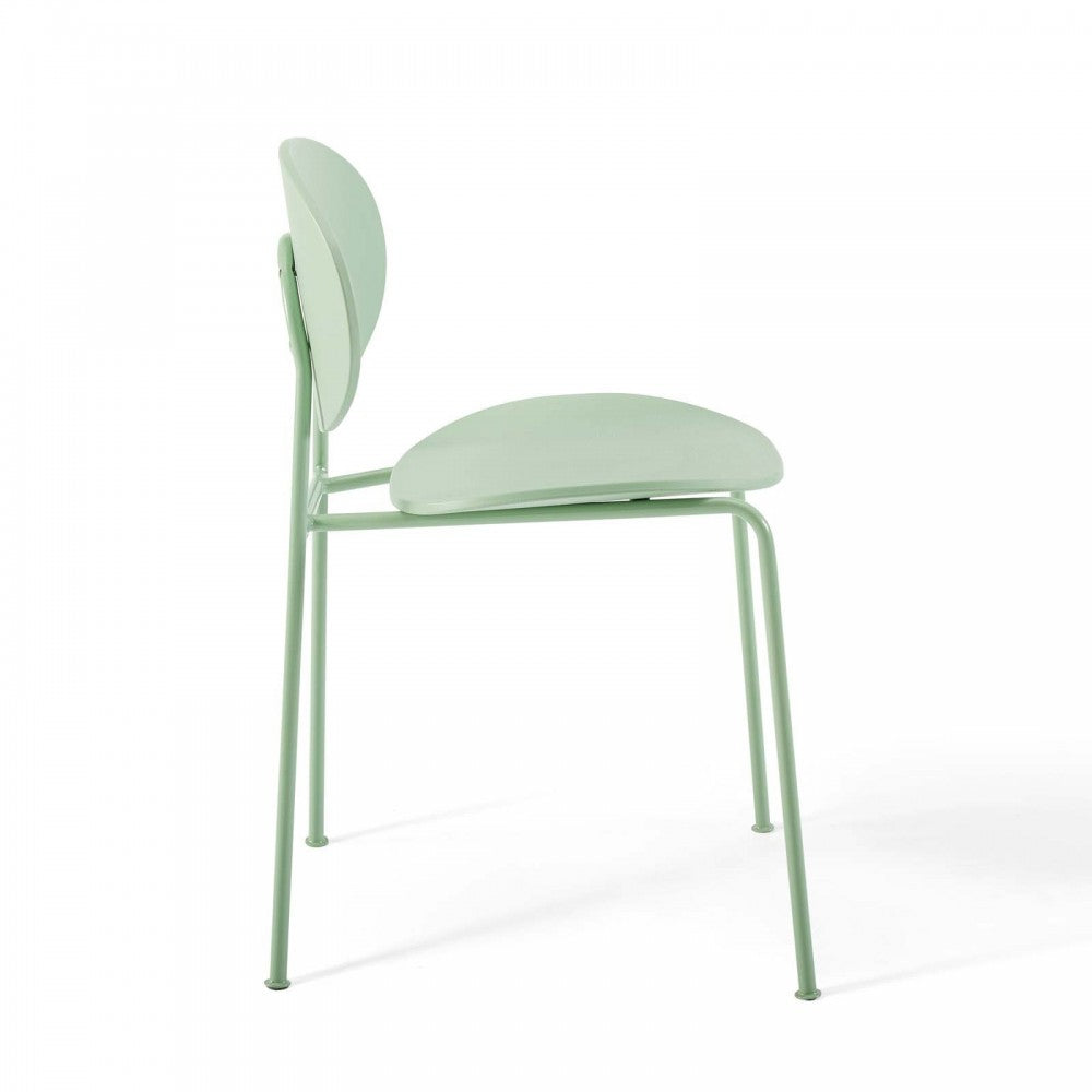 Palette Dining Side Chair Set of 2, Green
