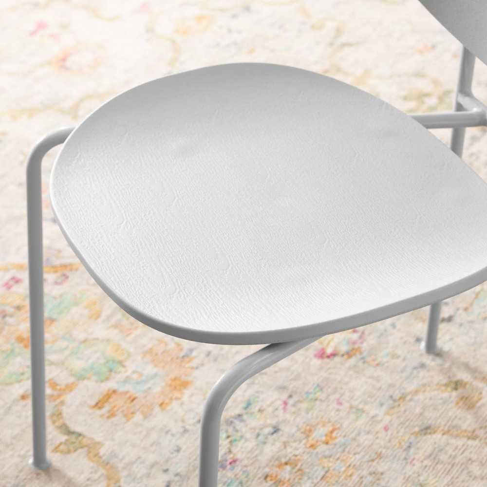 Palette Dining Side Chair Set of 2, Gray