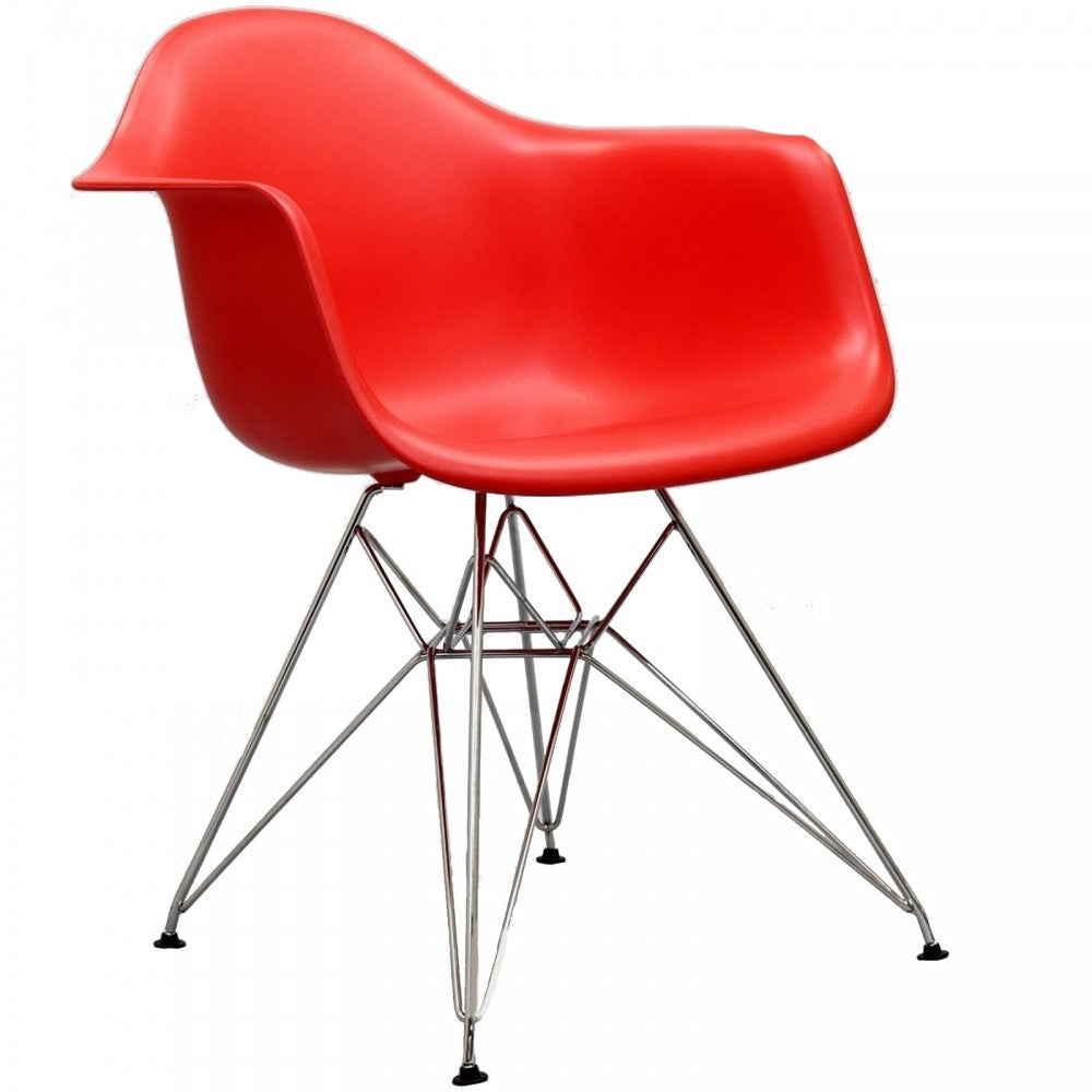 Paris Dining Armchair, Red