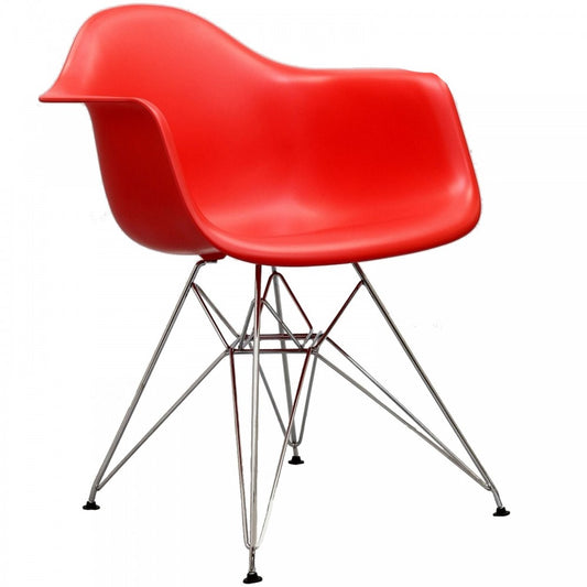 Paris Dining Armchair, Red