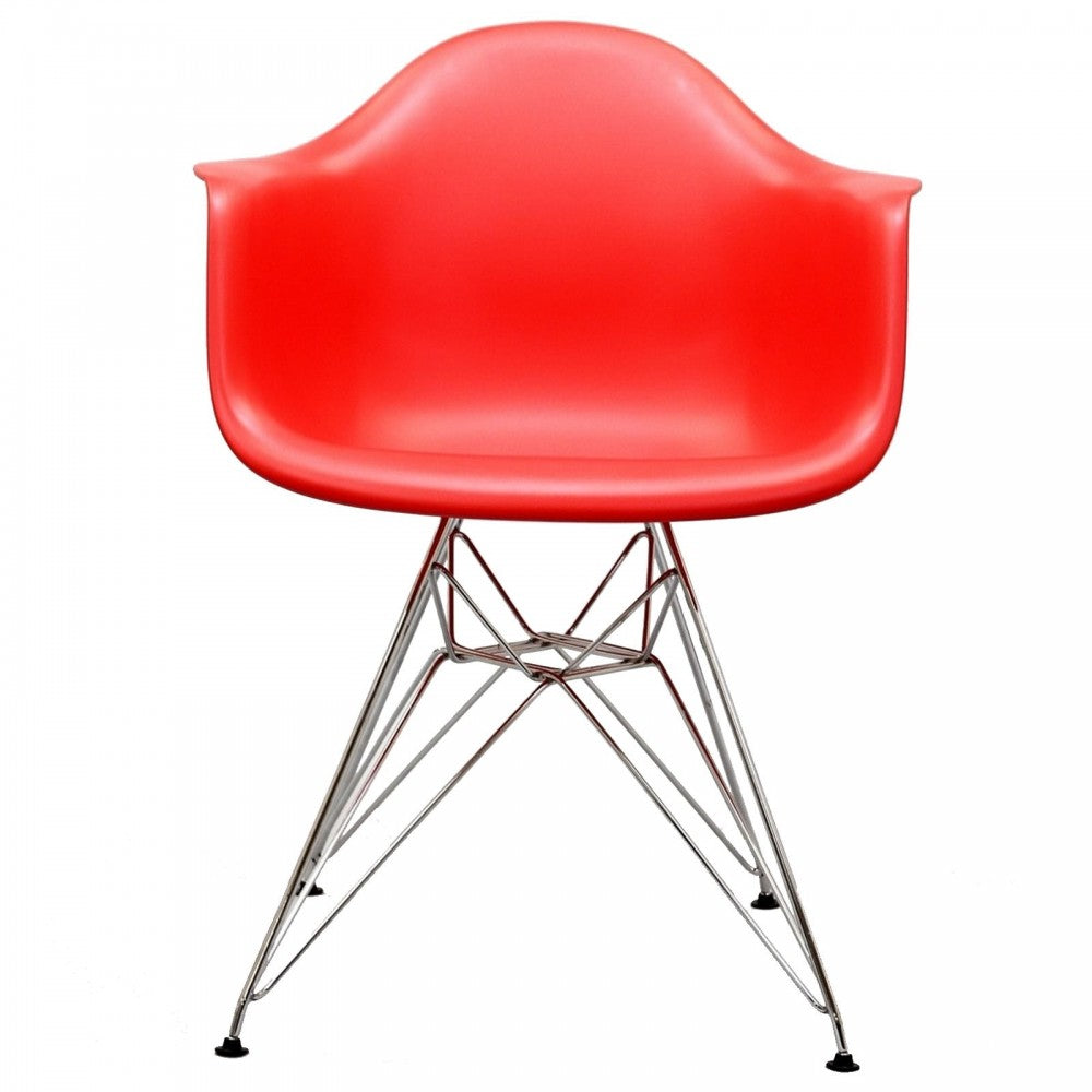 Paris Dining Armchair, Red