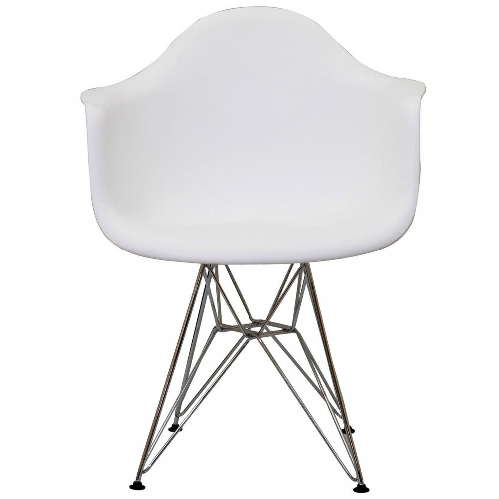 Paris Dining Armchair, White