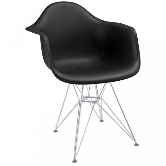 Paris Dining Armchair, Black