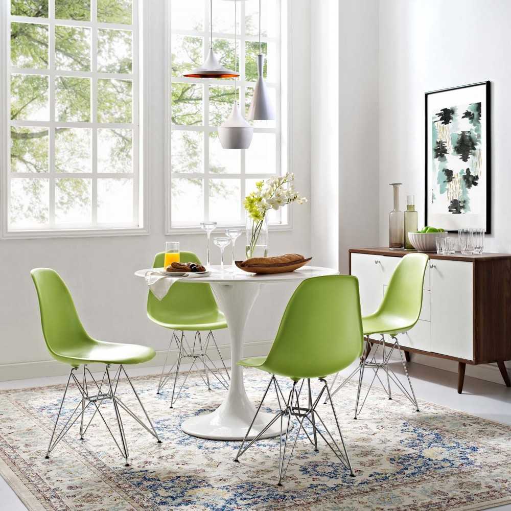 Paris Dining Side Chair, Green