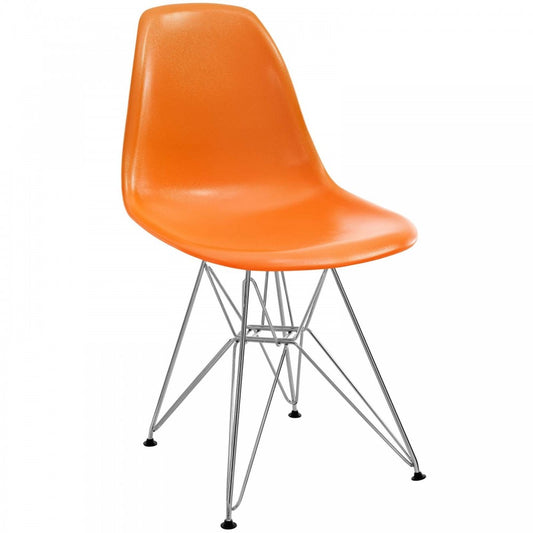 Paris Dining Side Chair, Orange