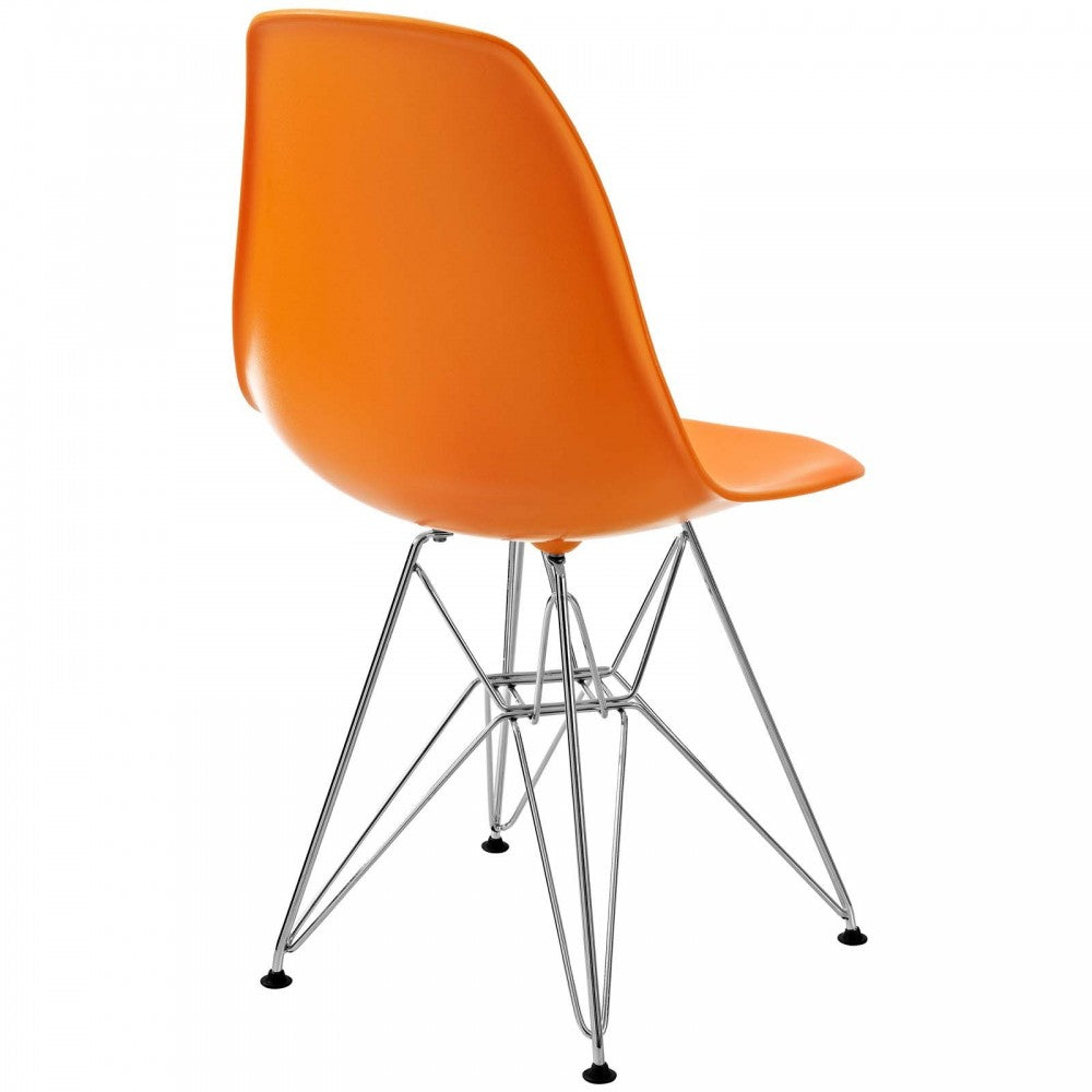 Paris Dining Side Chair, Orange