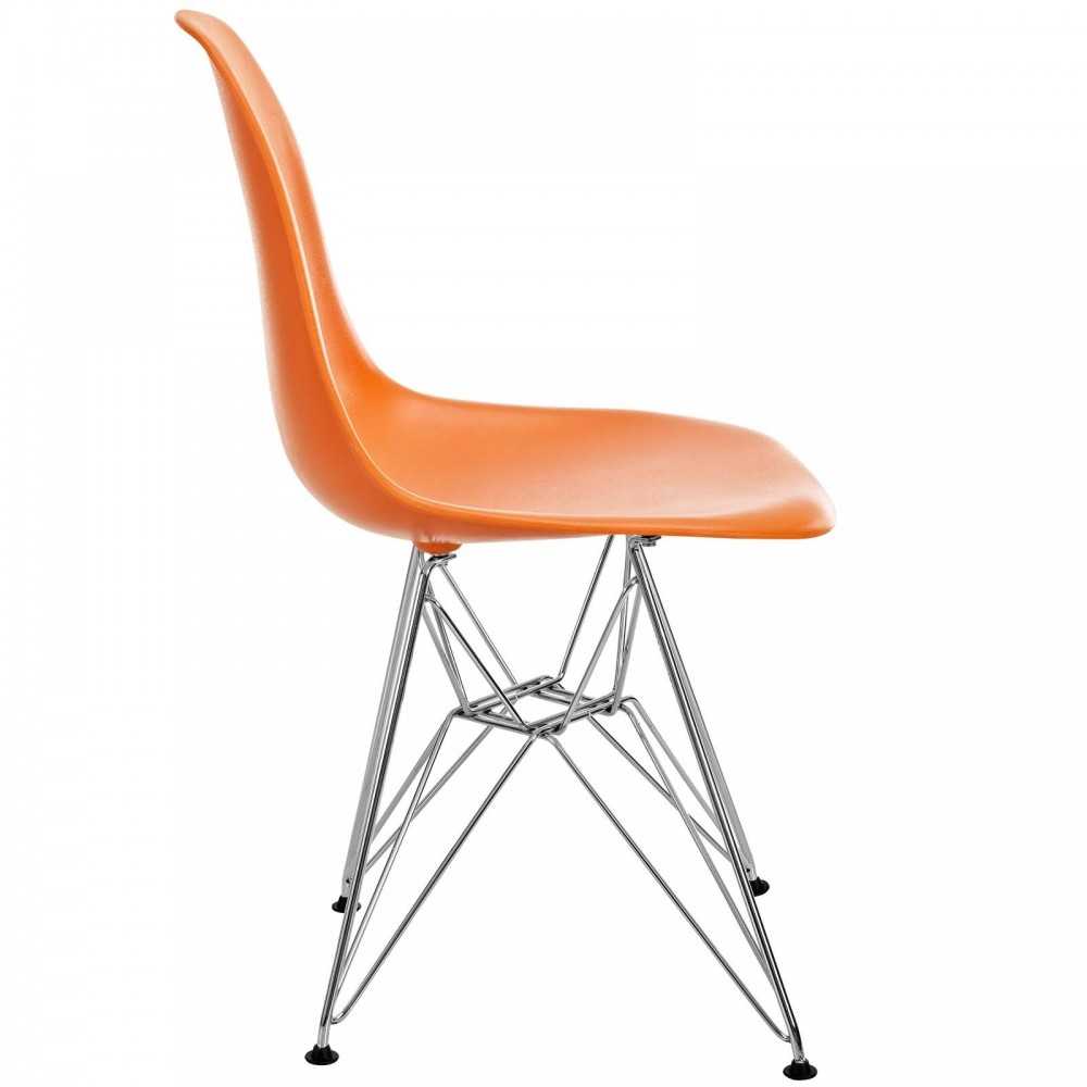 Paris Dining Side Chair, Orange