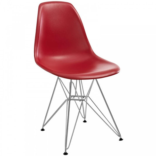 Paris Dining Side Chair, Red