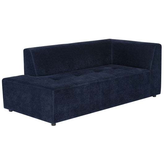 Parla Twilight Fabric  Modular Sofa Chaise Left