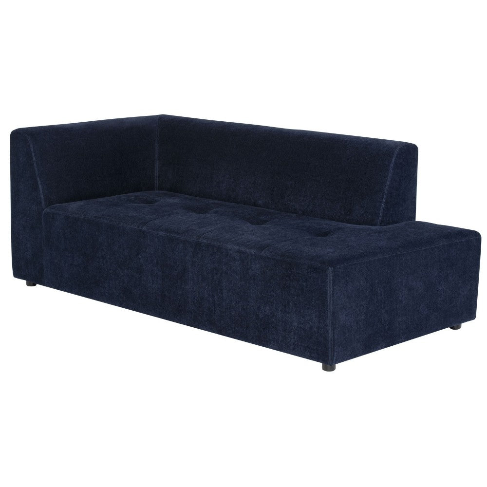 Parla Twilight Fabric  Modular Sofa Chaise Right