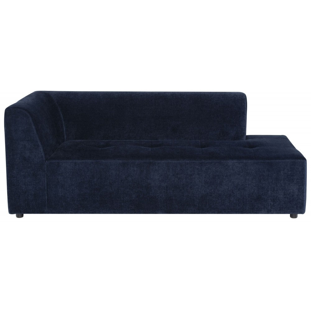 Parla Twilight Fabric  Modular Sofa Chaise Right