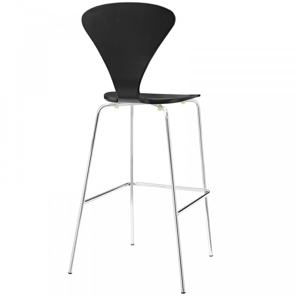 Passage Dining Bar Stool Set of 2, Black