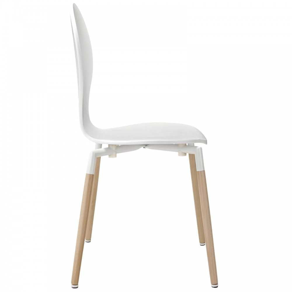 Path Dining Chair Set of 4, White