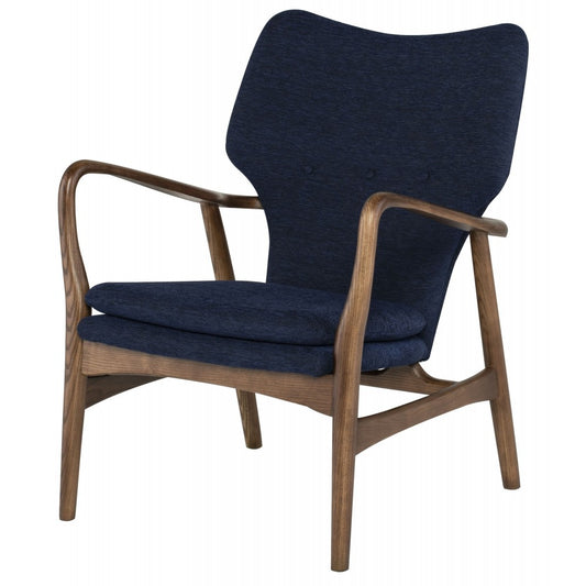 Patrik True Blue Fabric Occasional Chair