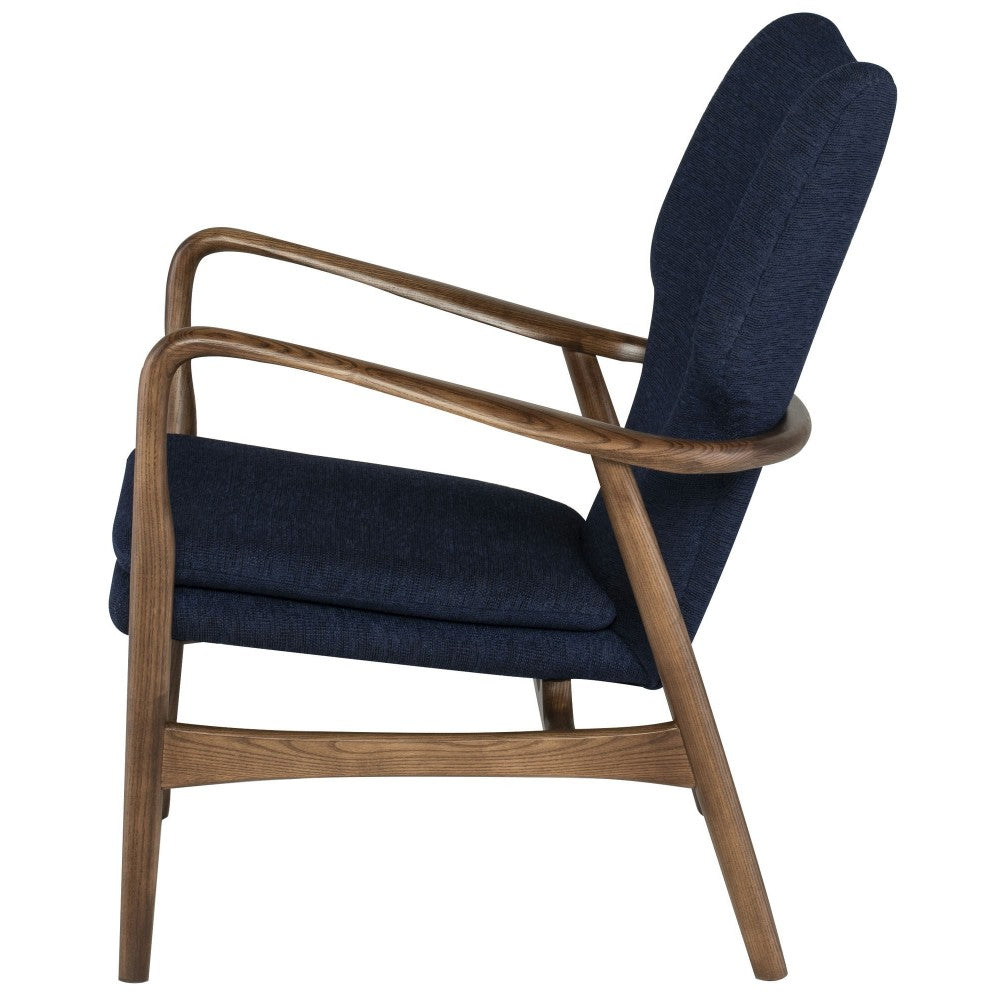 Patrik True Blue Fabric Occasional Chair