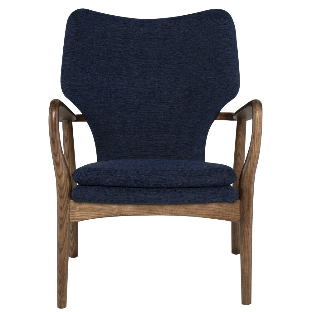 Patrik True Blue Fabric Occasional Chair