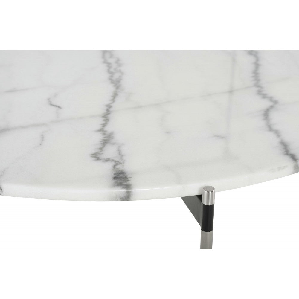 Pixie White Stone Coffee Table, HGNA496