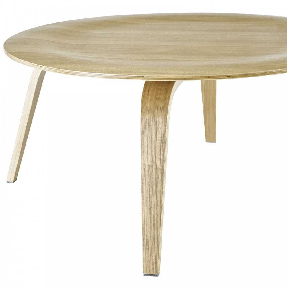 Plywood Coffee Table, Natural