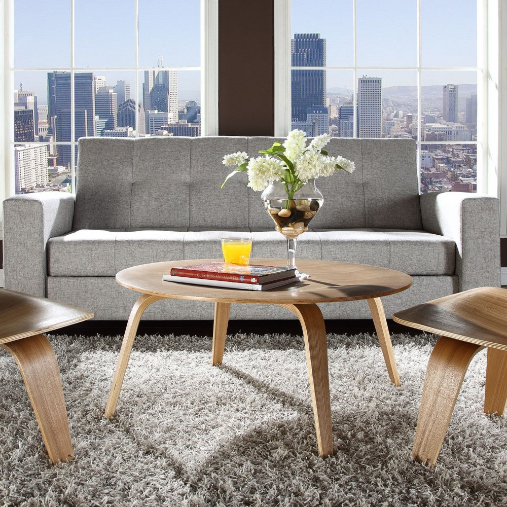 Plywood Coffee Table, Natural