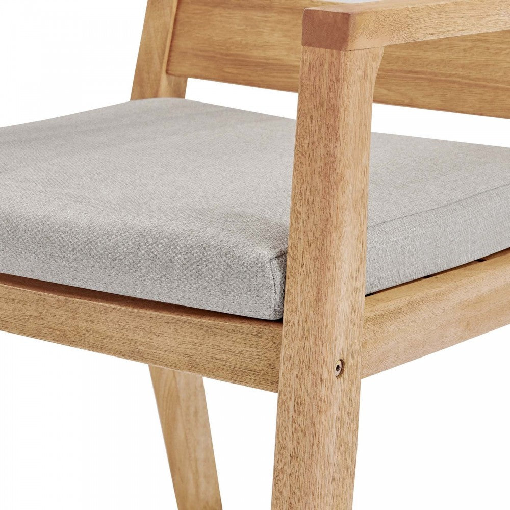 Portsmouth 5 Piece Outdoor Patio Karri Wood Dining Set