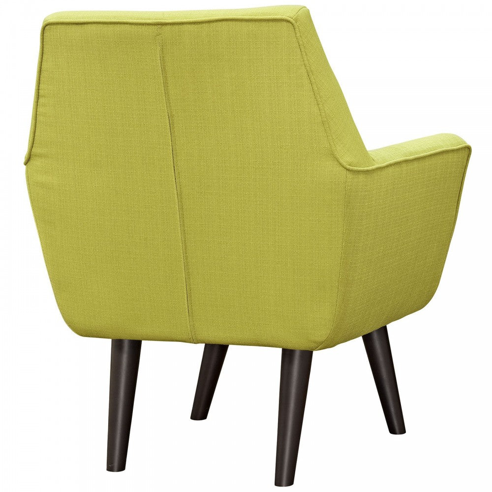 Posit Upholstered Fabric Armchair, Wheatgrass