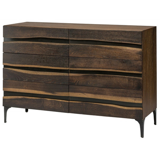 Prana Seared Wood Dresser Cabinet