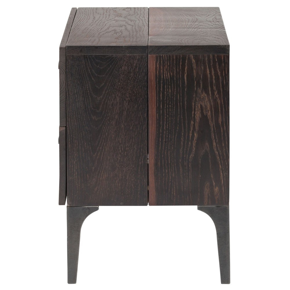 Prana Seared Wood Side Table, HGSR590