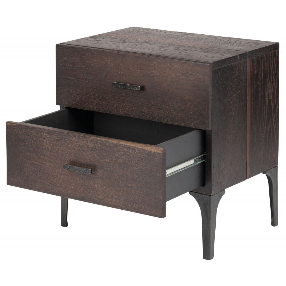 Prana Seared Wood Side Table, HGSR590