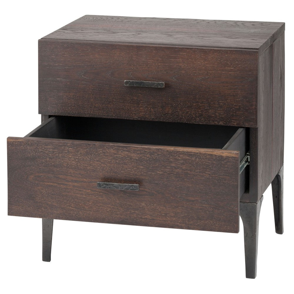 Prana Seared Wood Side Table, HGSR590