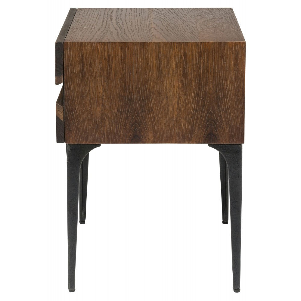 Prana Seared Wood Side Table, HGSR614