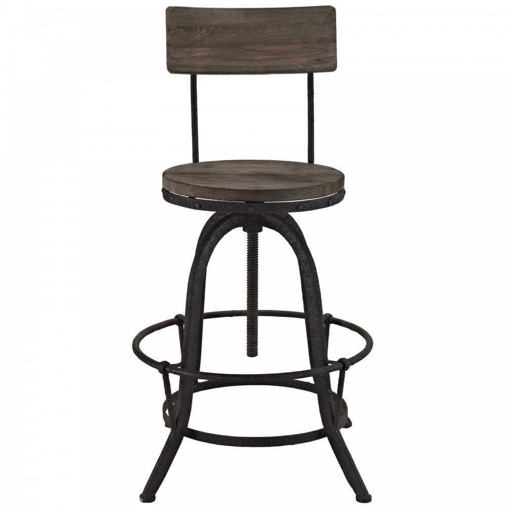 Procure Bar Stool Set of 2, Brown