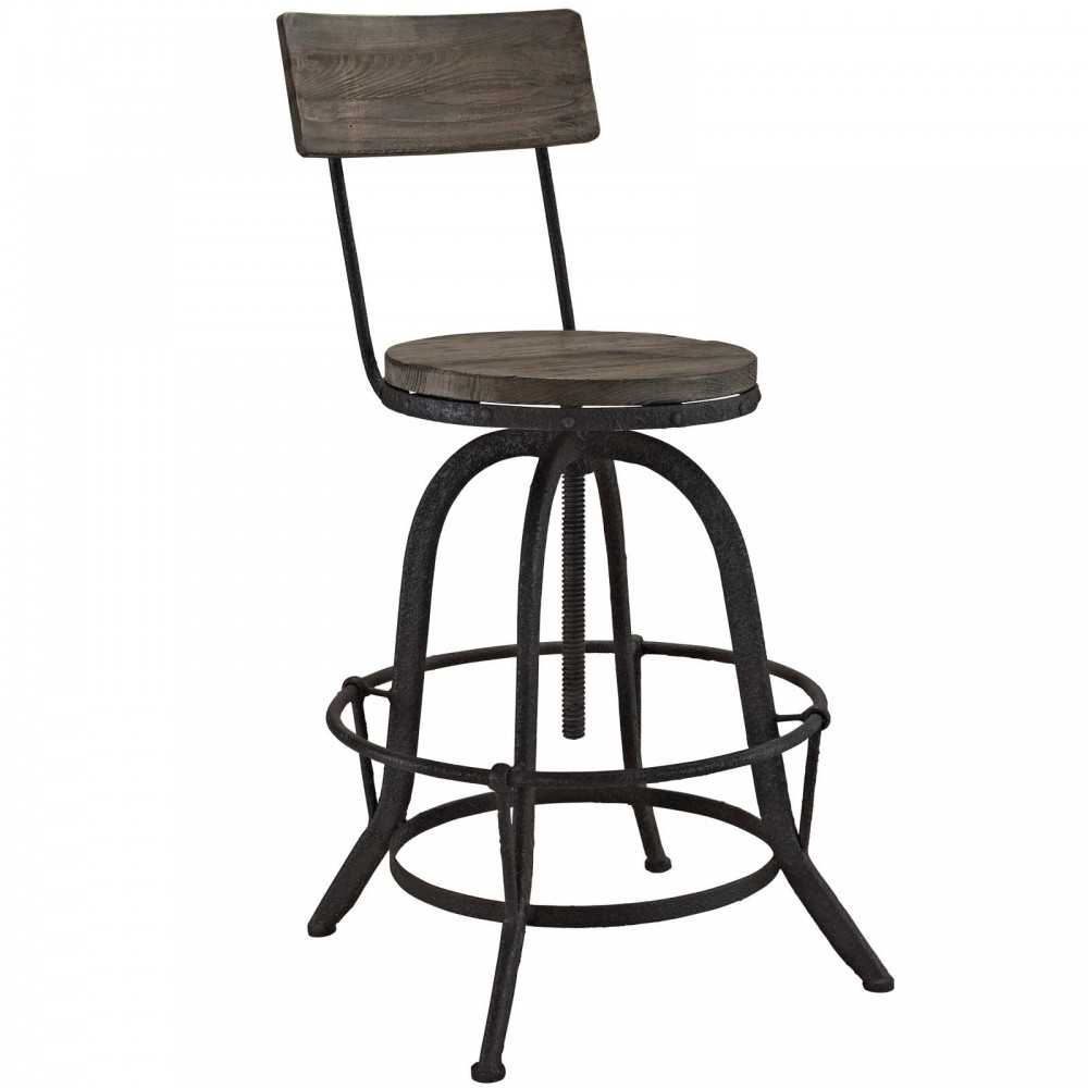 Procure Bar Stool Set of 2, Brown