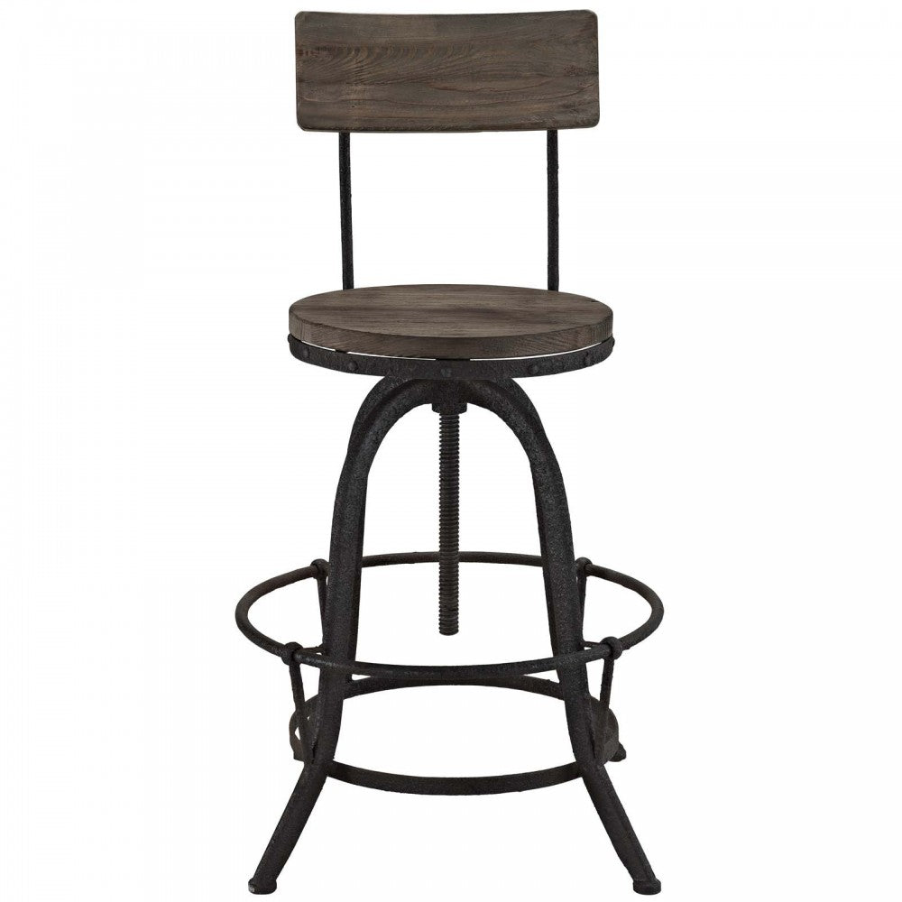 Procure Bar Stool Set of 4, Brown