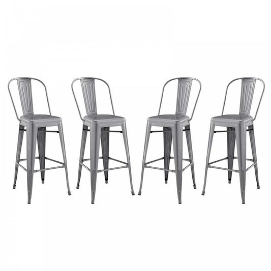 Promenade Bar Side Stool Set of 4