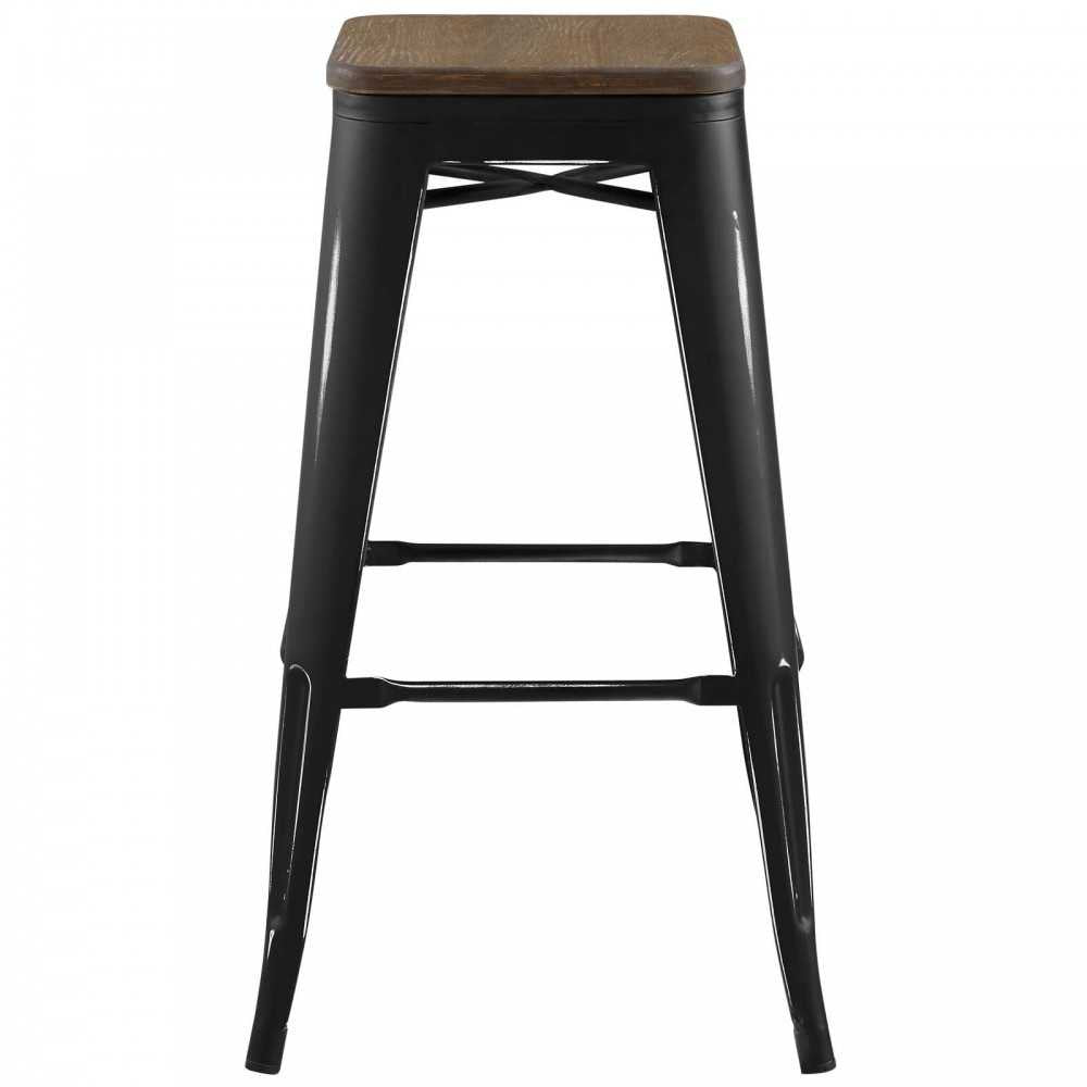 Promenade Bar Stool, Black, EEI-2819-BLK