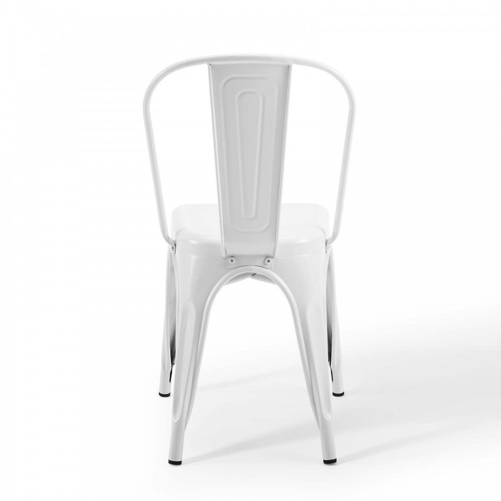 Promenade Bistro Dining Side Chair Set of 2, White