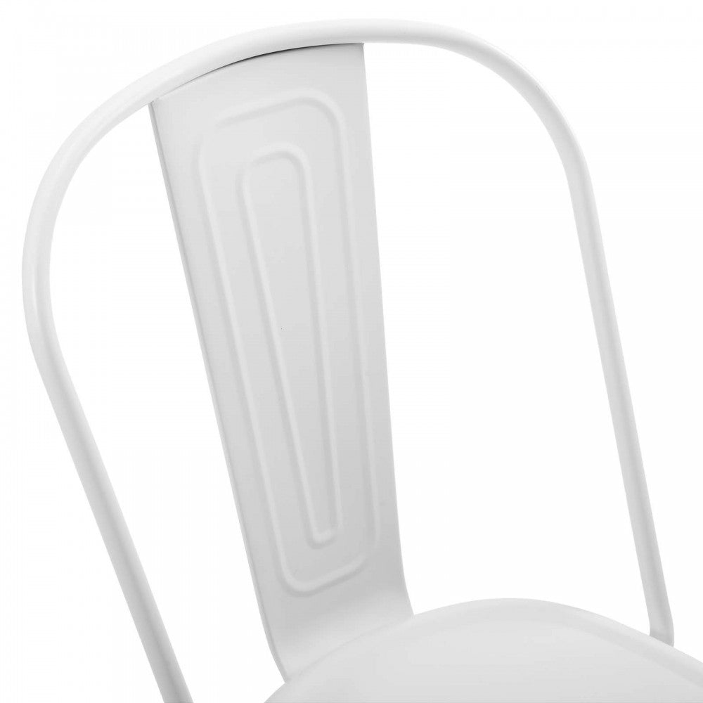 Promenade Bistro Dining Side Chair Set of 2, White