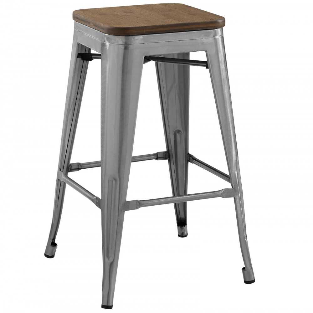 Promenade Counter Stool, Gunmetal