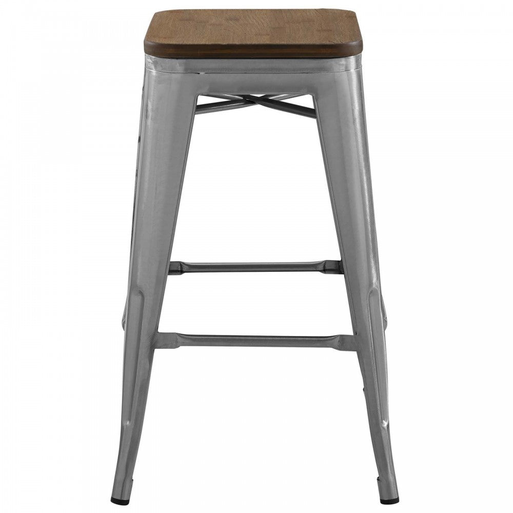 Promenade Counter Stool, Gunmetal