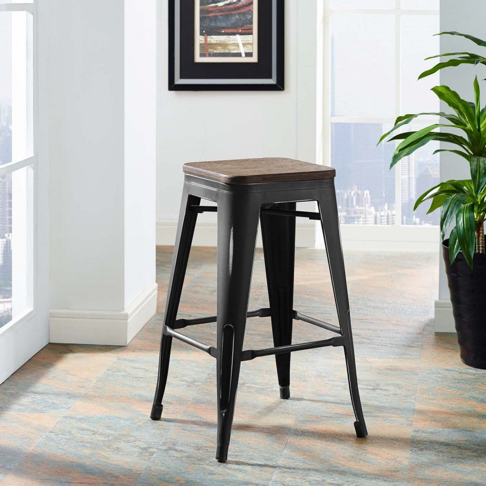 Promenade Counter Stool, Black