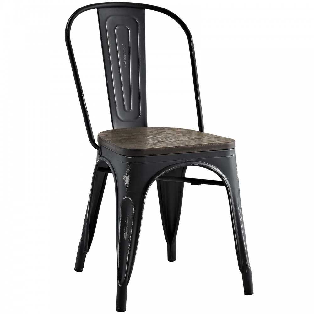 Promenade Dining Side Chair Set of 2, Black