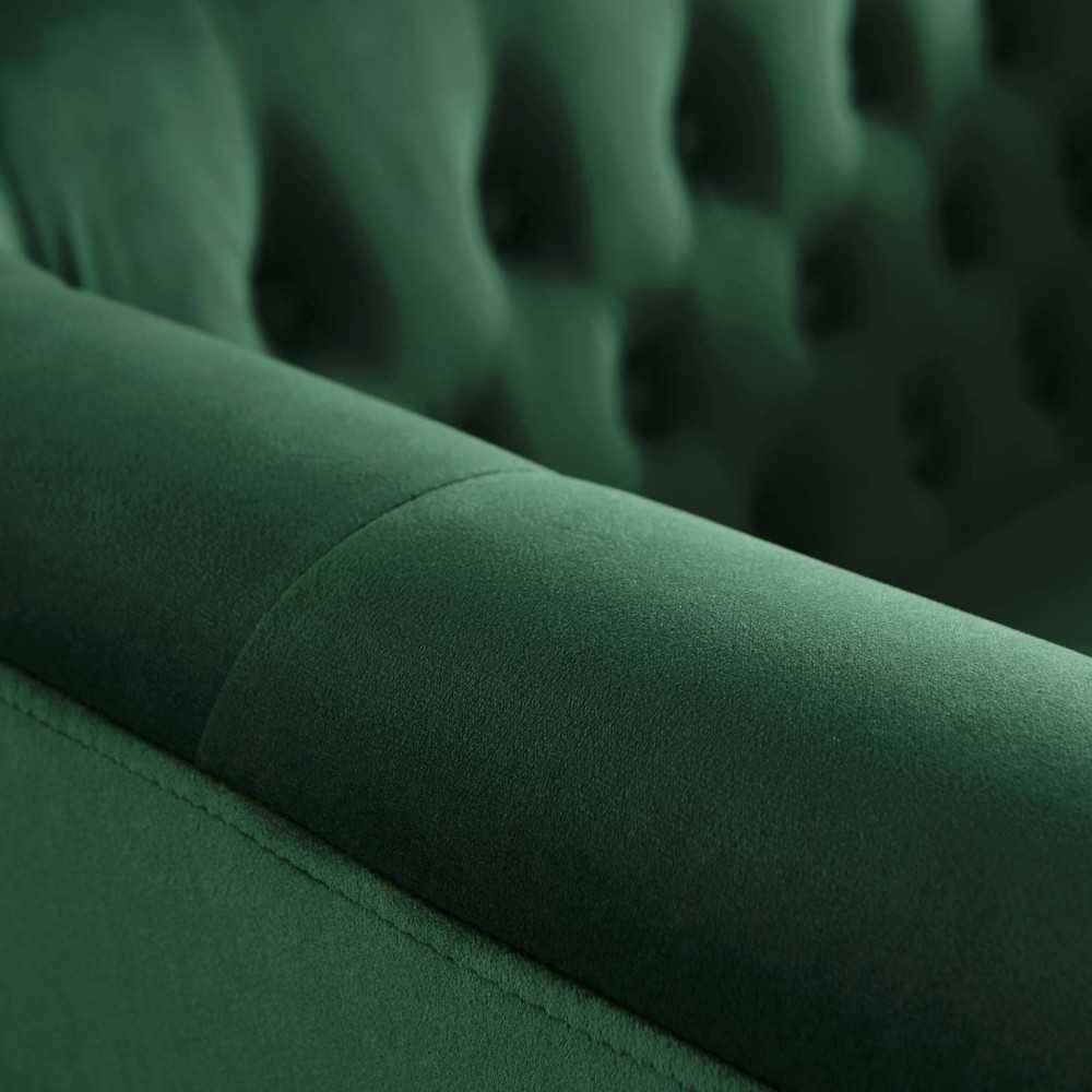 Prospect Performance Velvet Loveseat, Emerald