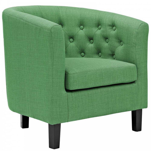 Prospect Upholstered Fabric Armchair, Kelly Green