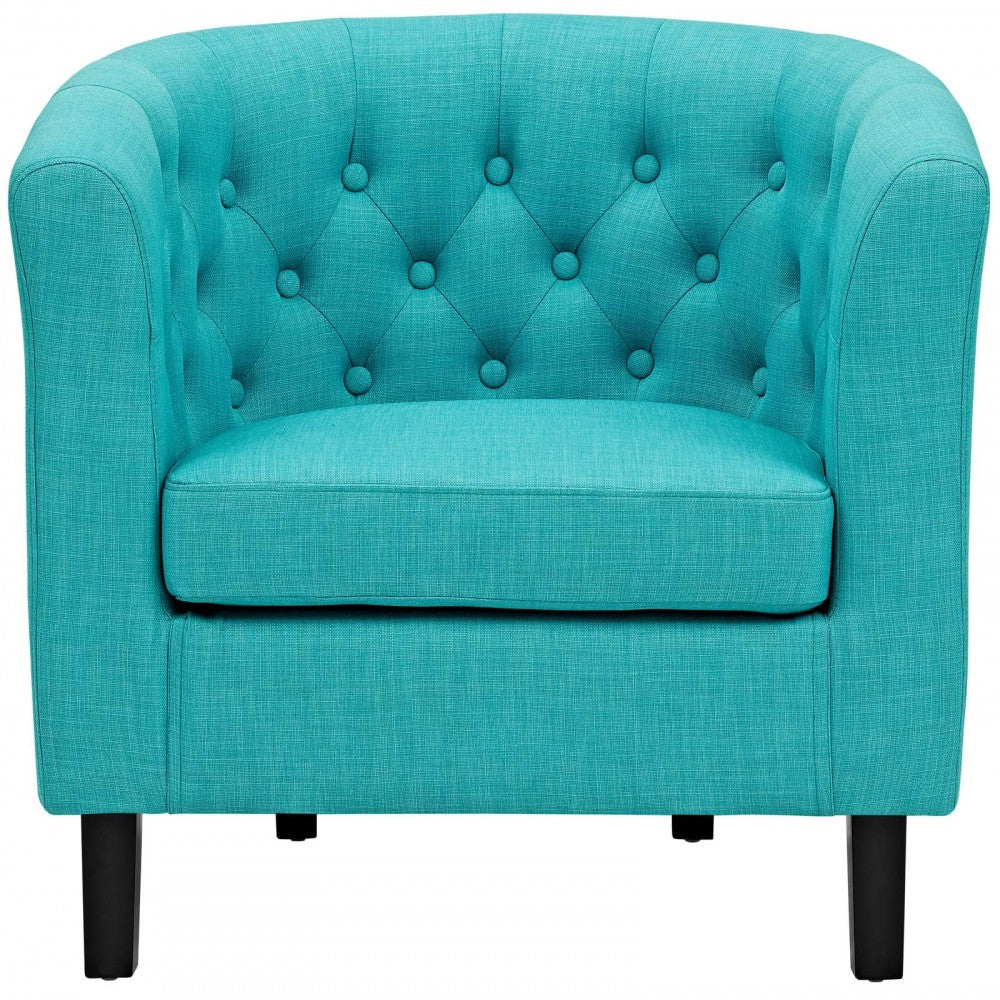 Prospect Upholstered Fabric Armchair, Pure Water