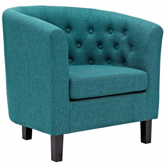 Prospect Upholstered Fabric Armchair, Teal