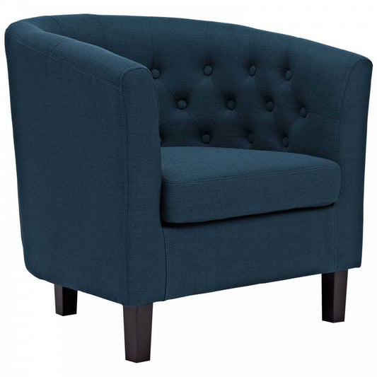 Prospect Upholstered Fabric Armchair, Azure