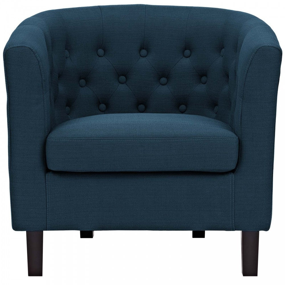 Prospect Upholstered Fabric Armchair, Azure