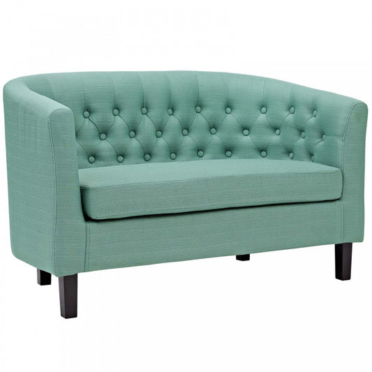 Prospect Upholstered Fabric Loveseat, Laguna