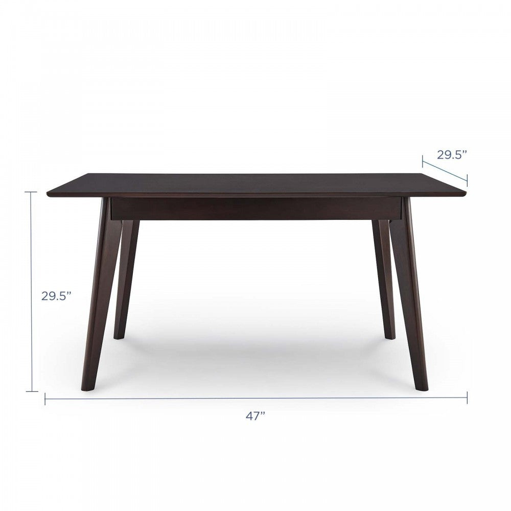 Prosper 5 Piece Dining Set, Cappuccino